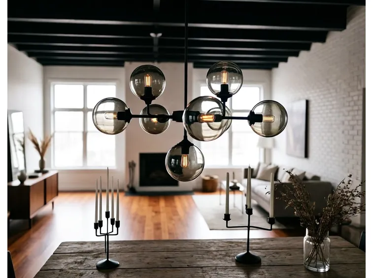 Lampadario moderno e particolare