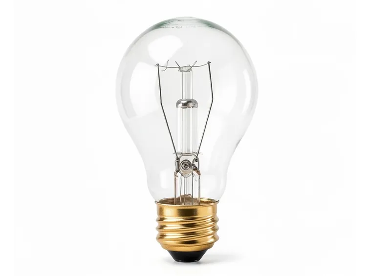Una classica lampadina alogena