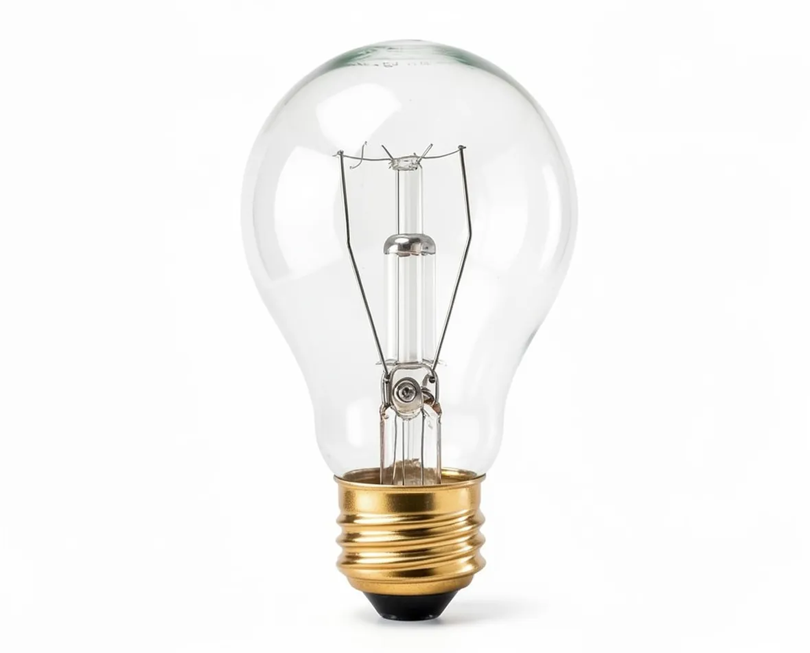 Una classica lampadina alogena