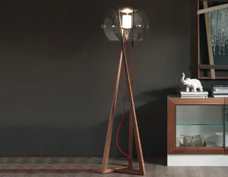 Lampada da terra moderna