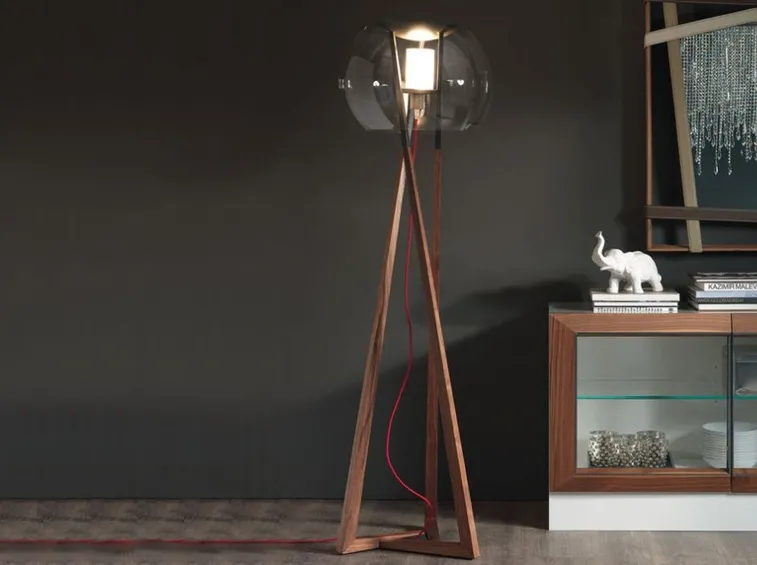 Lampada da terra moderna