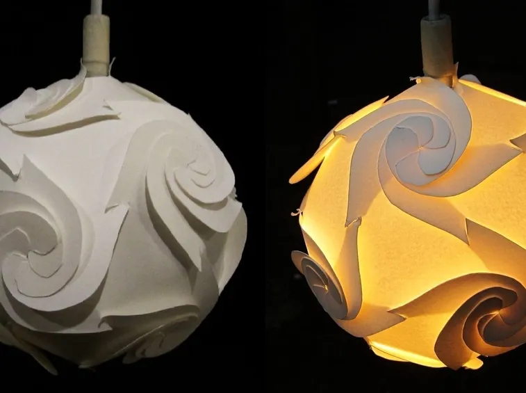 Lampade carta