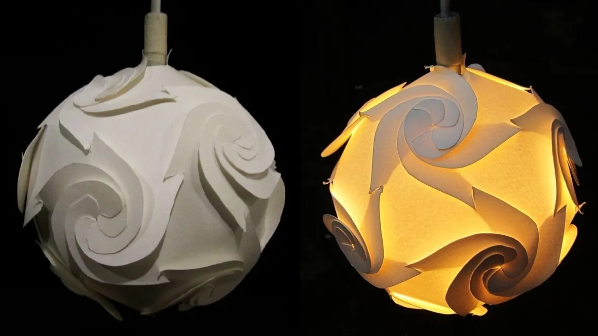 Lampade carta