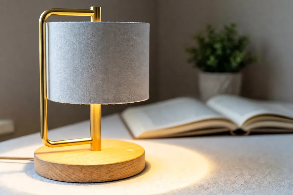 Modello di lampada per leggere da appoggio