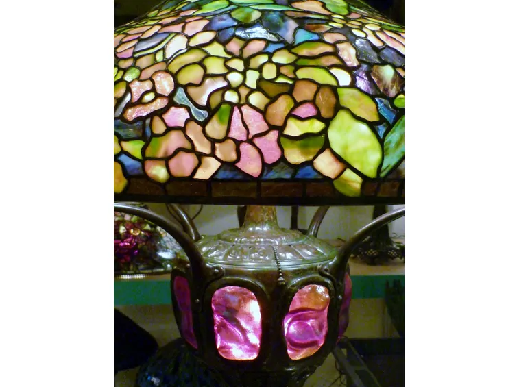 Lampada Tiffany floreale