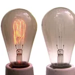 Primi modelli di lampadine a incandescenza