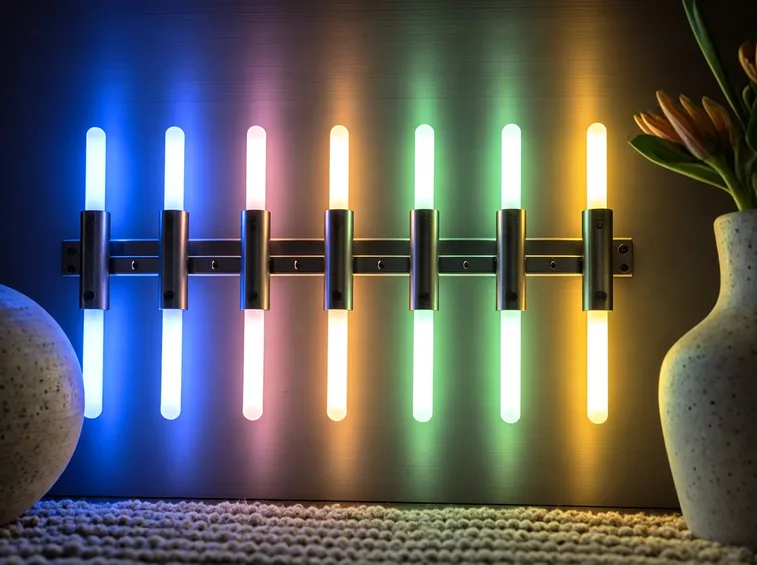 Diversi colori di led