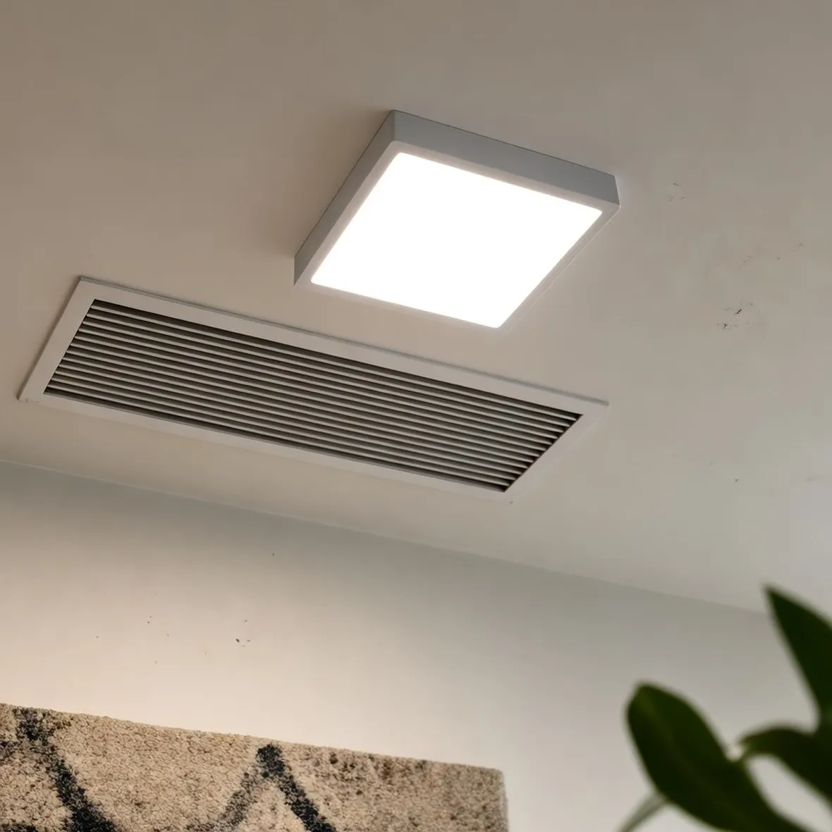 Plafoniera led a soffitto