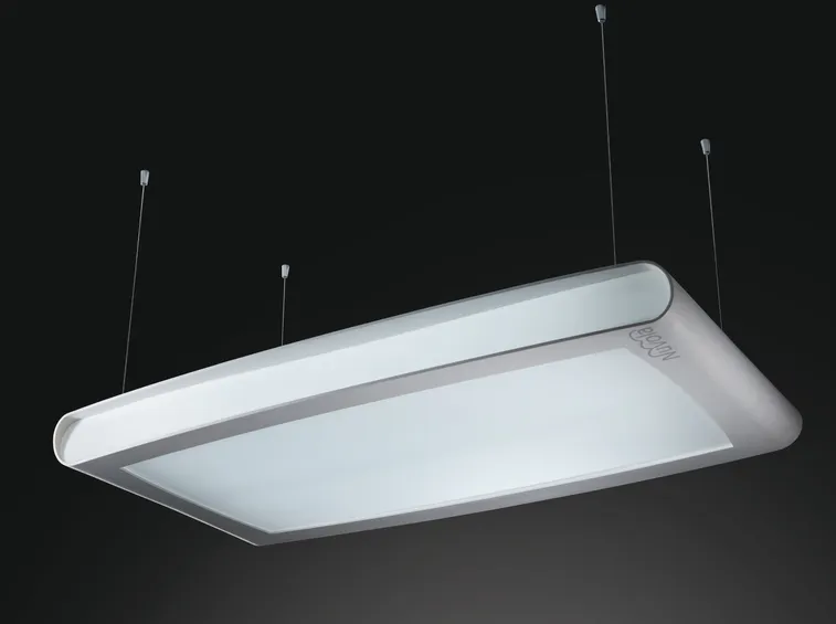 Esempio di plafoniera neon