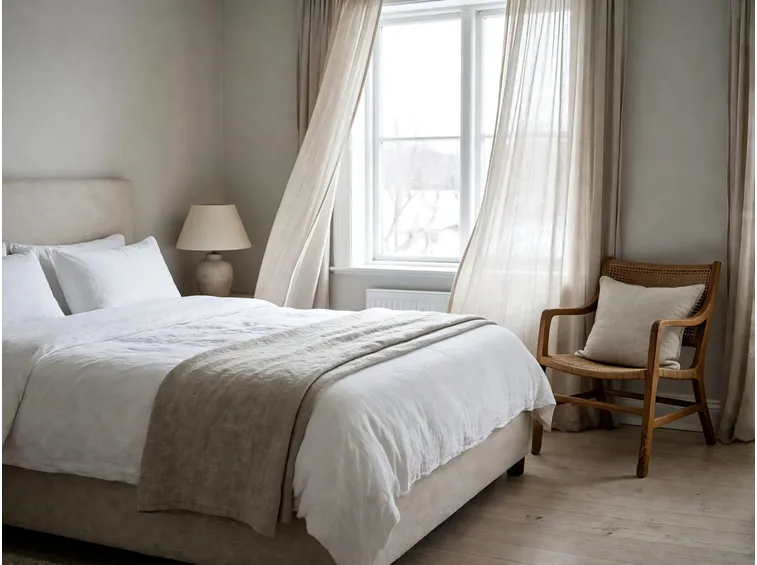 Il ricambio d'aria del mattino: letto sfatto e finestra aperta