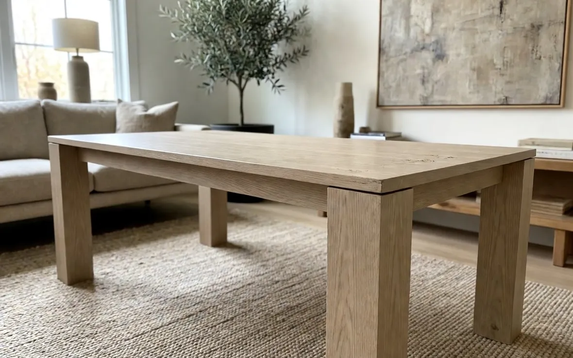 Tavolo legno semplice