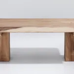 Tavolo in legno grezzo