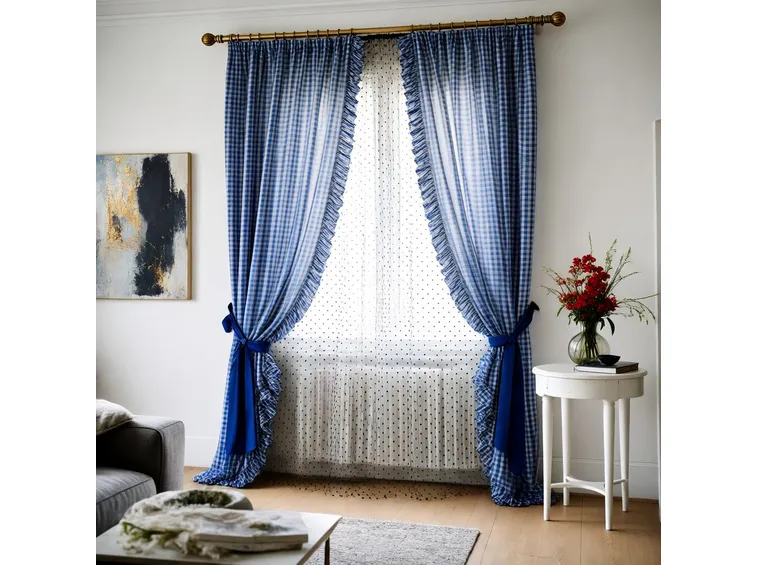 Eleganti tende soggiorno