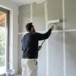 Finitura pareti in cartongesso
