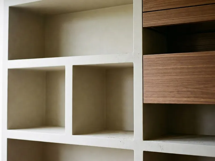 Libreria in fase di realizzazione