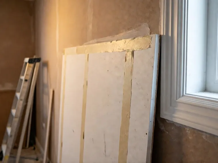 Installazione di pannelli in cartongesso