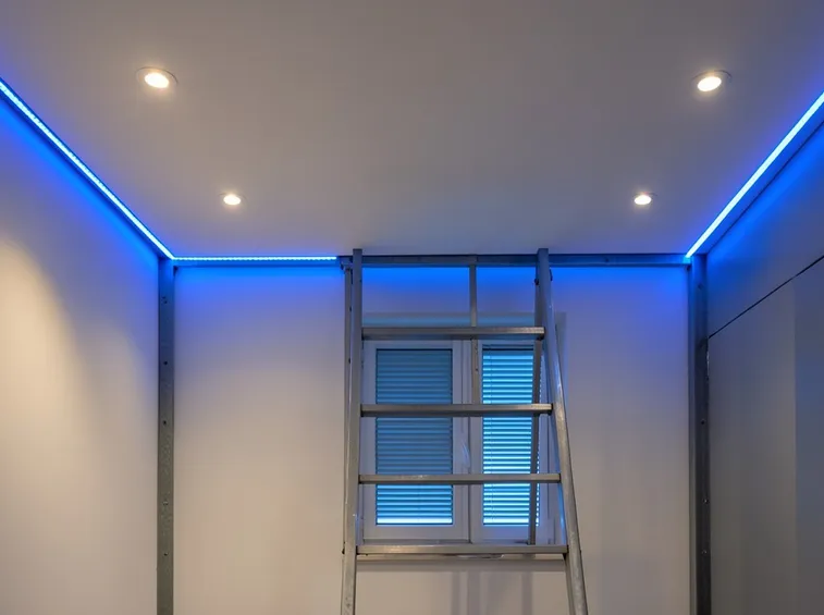 Faretti strisce led soffitto