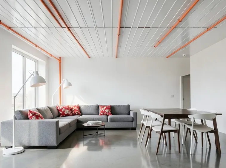Sistema di riscaldamento a soffitto