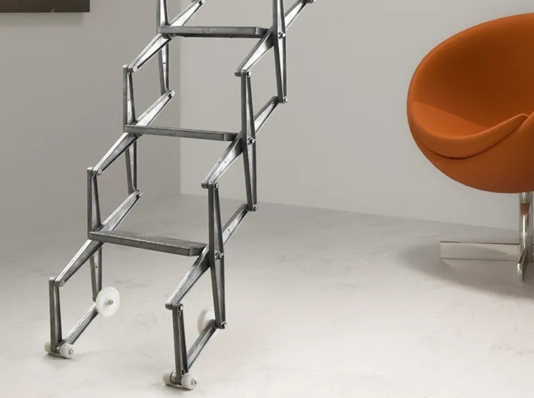 Scala per soppalco retrattile
