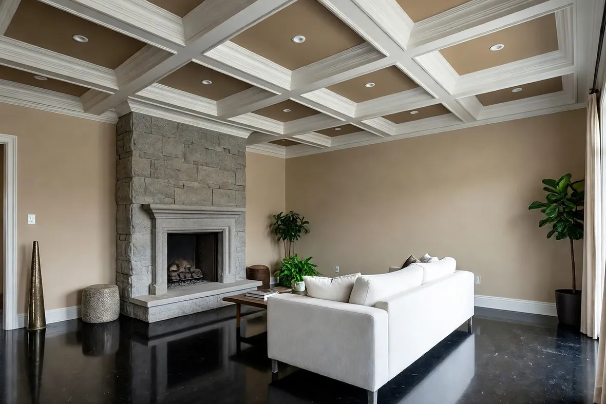 Soffitto a cassettoni