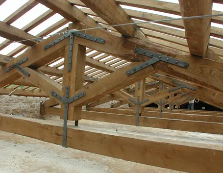 Copertura tetto in legno