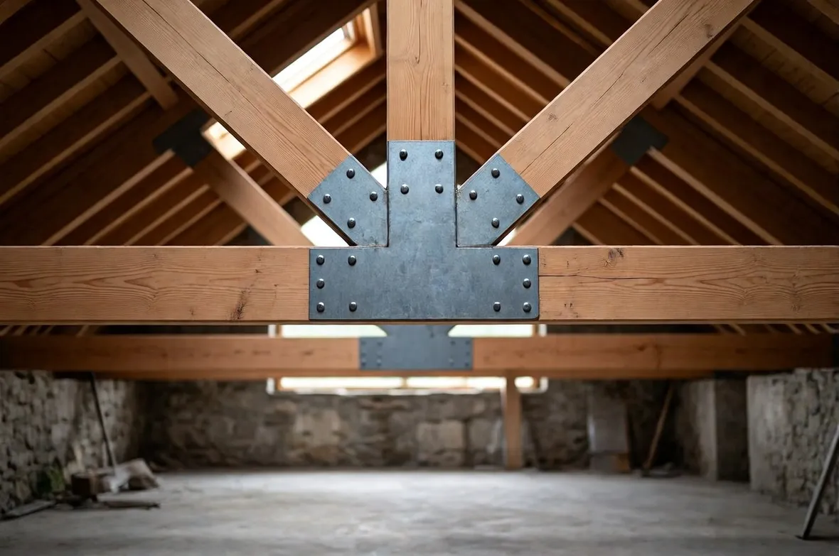 Copertura tetto in legno