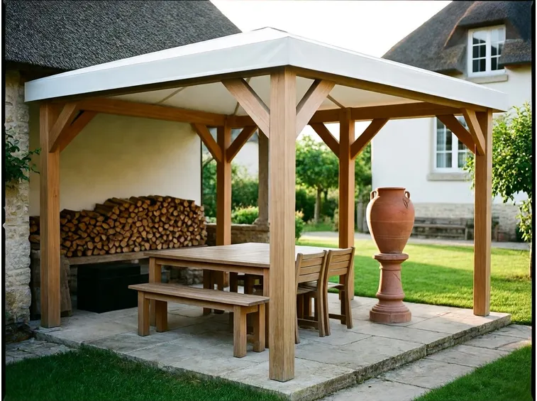 Copertura in pvc per gazebo