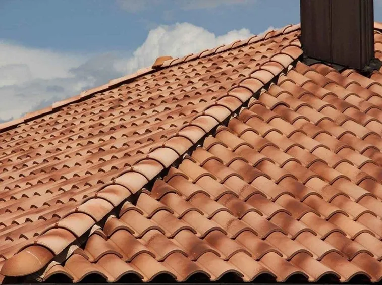 Esempio di copertura in tegole