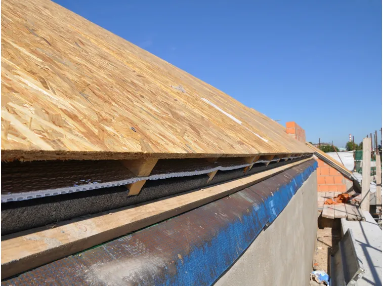 Tetto in legno ventilato
