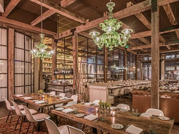 Ristorante travi