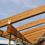 Travi lamellari in legno