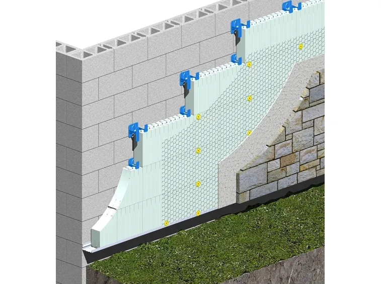 Stratigrafia del cappotto esterno