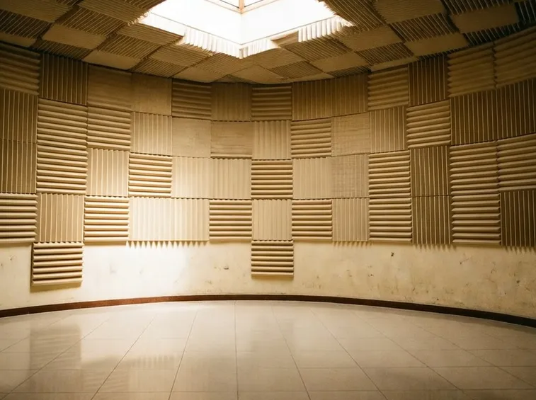 Ambiente isolato acusticamente