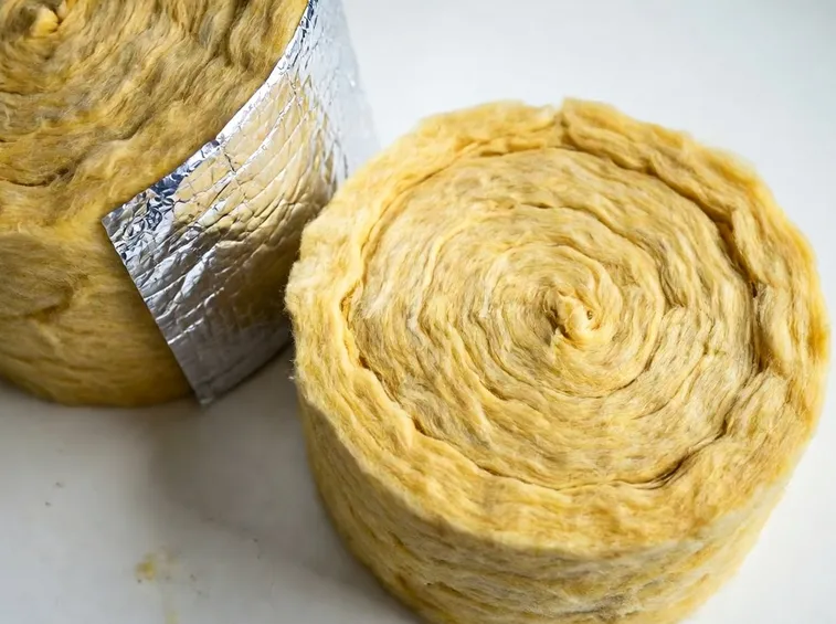 Rotoli di lana di roccia
