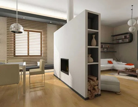 Progetto parete divisoria cartongesso