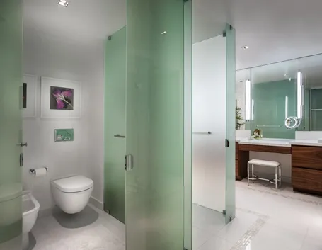 Parete divisoria per bagno