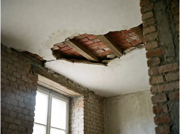 Intonaco soffitto