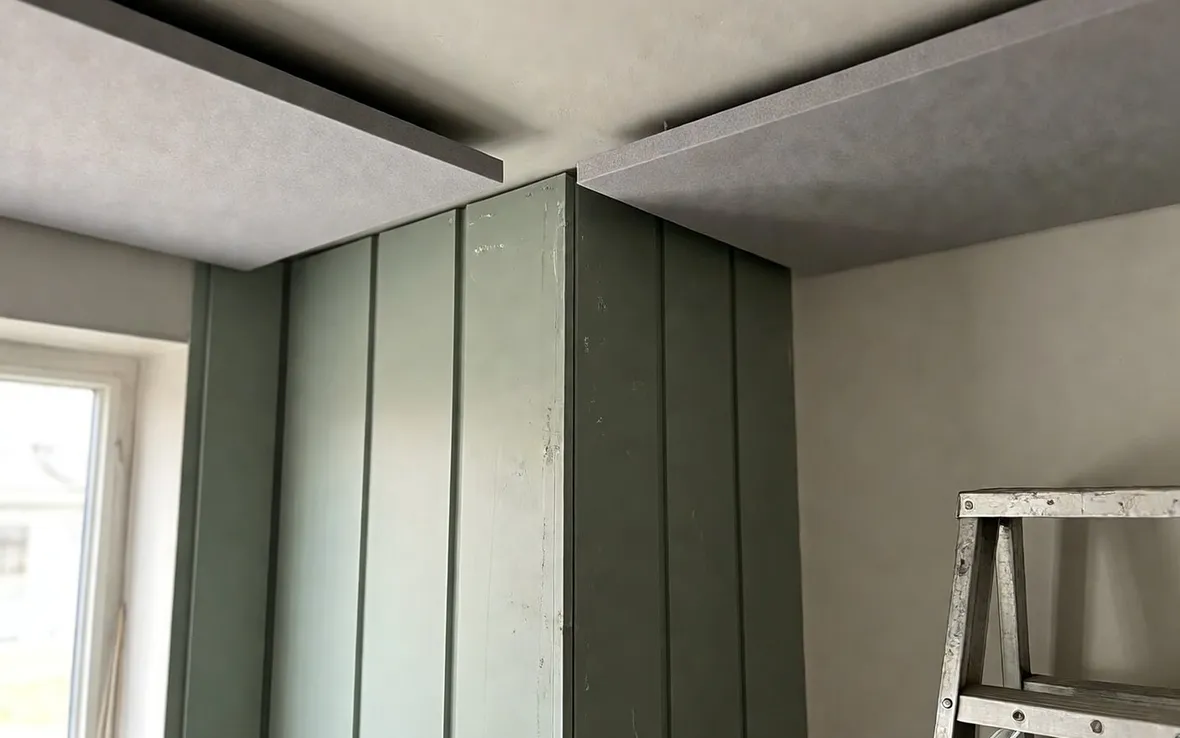 Assemblaggio pannelli di rivestimento