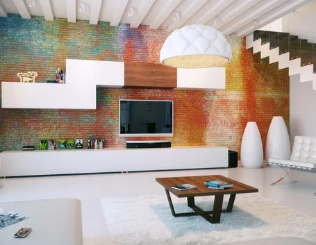 Parete attrezzata moderna