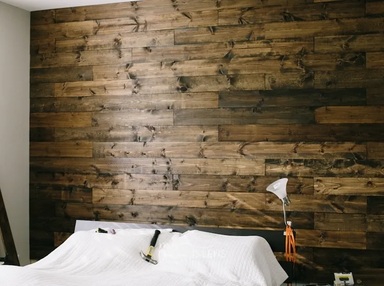 Pareti in legno fai da te