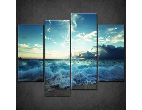 Quadro inserito in un contesto moderno