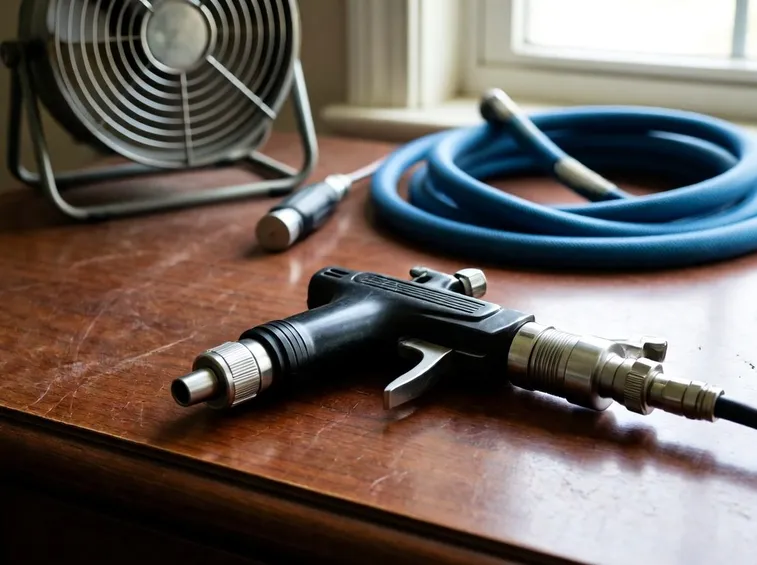 Pistola a spruzzo con compressore