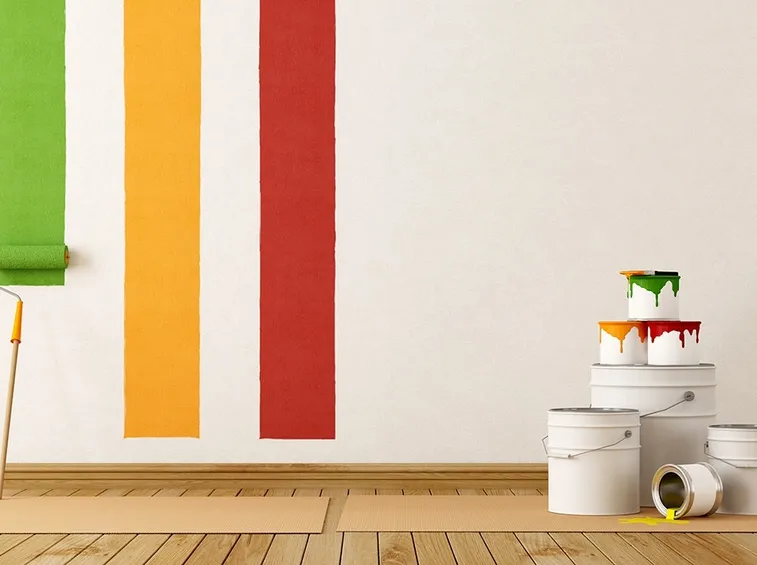 verniciatura pareti di casa