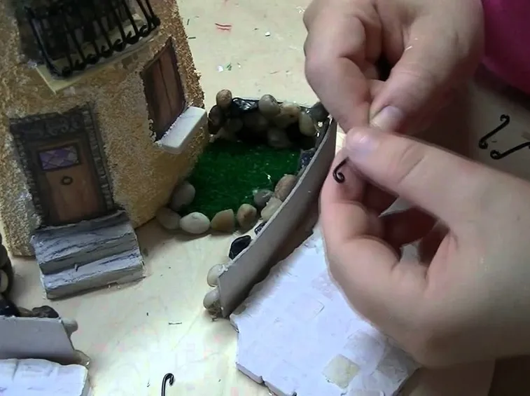 Decorazione 3d della tegola