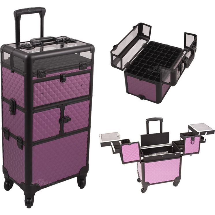 Trolley porta attrezzi per makeup artists