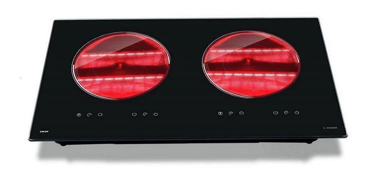 Sauter SPV4530B Piano Cottura In Vetroceramica Nero - 3 Fuochi Radianti Touch 6100W