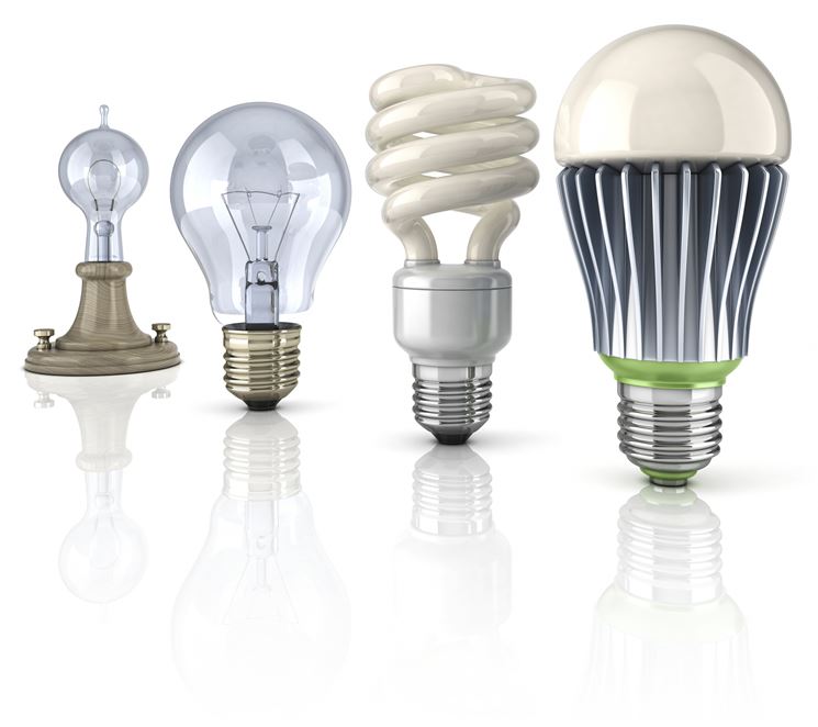 L'evoluzione tecnologica delle lampadine