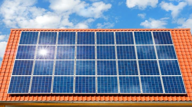 Impianto fotovoltaico tetto