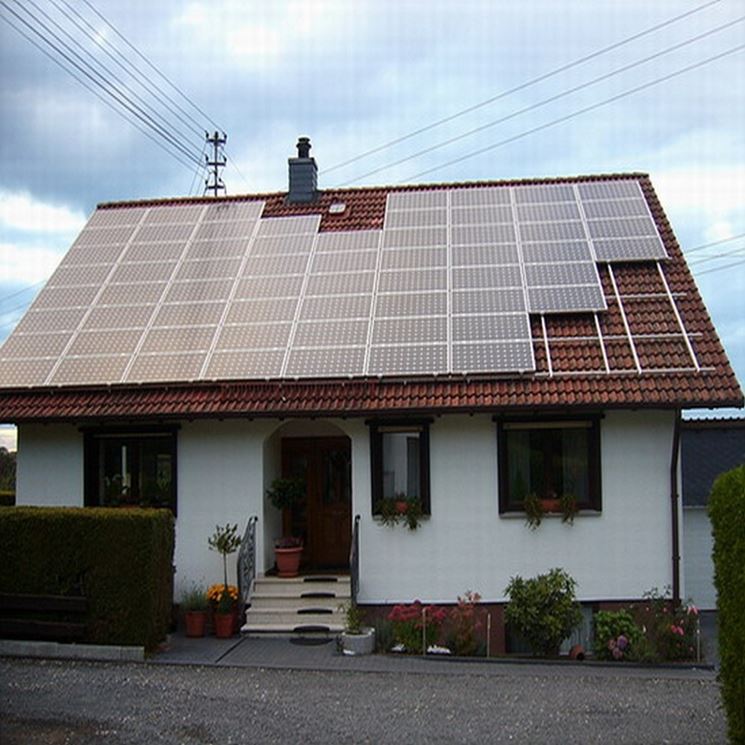 Impianto fotovoltaico casa