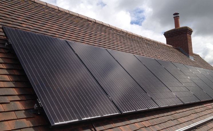 Pannelli solari sul tetto